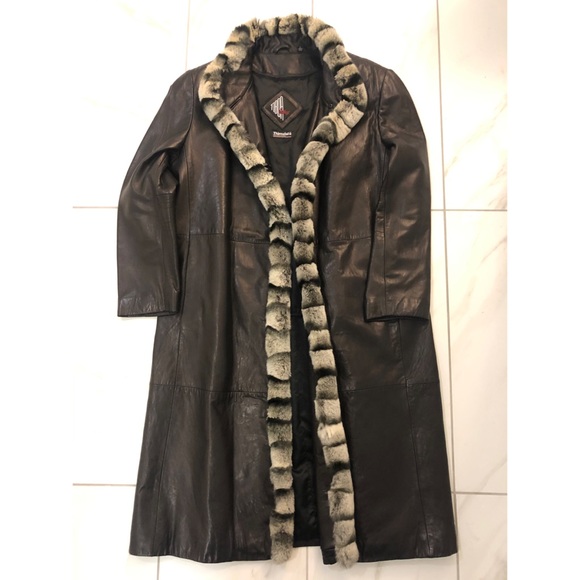 Vintage Tibor Leather Coat - Picture 1 of 4